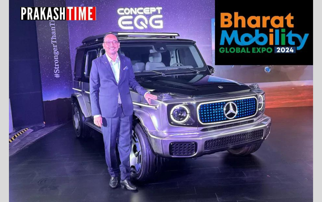 At the 2024 Bharat Mobility Expo, Mercedes-Benz unveiled the Mercedes-Benz EQG, essentially an electric G-Wagon concept. The EQG idea has found its way to India for the first time after making its world premiere in 2021.